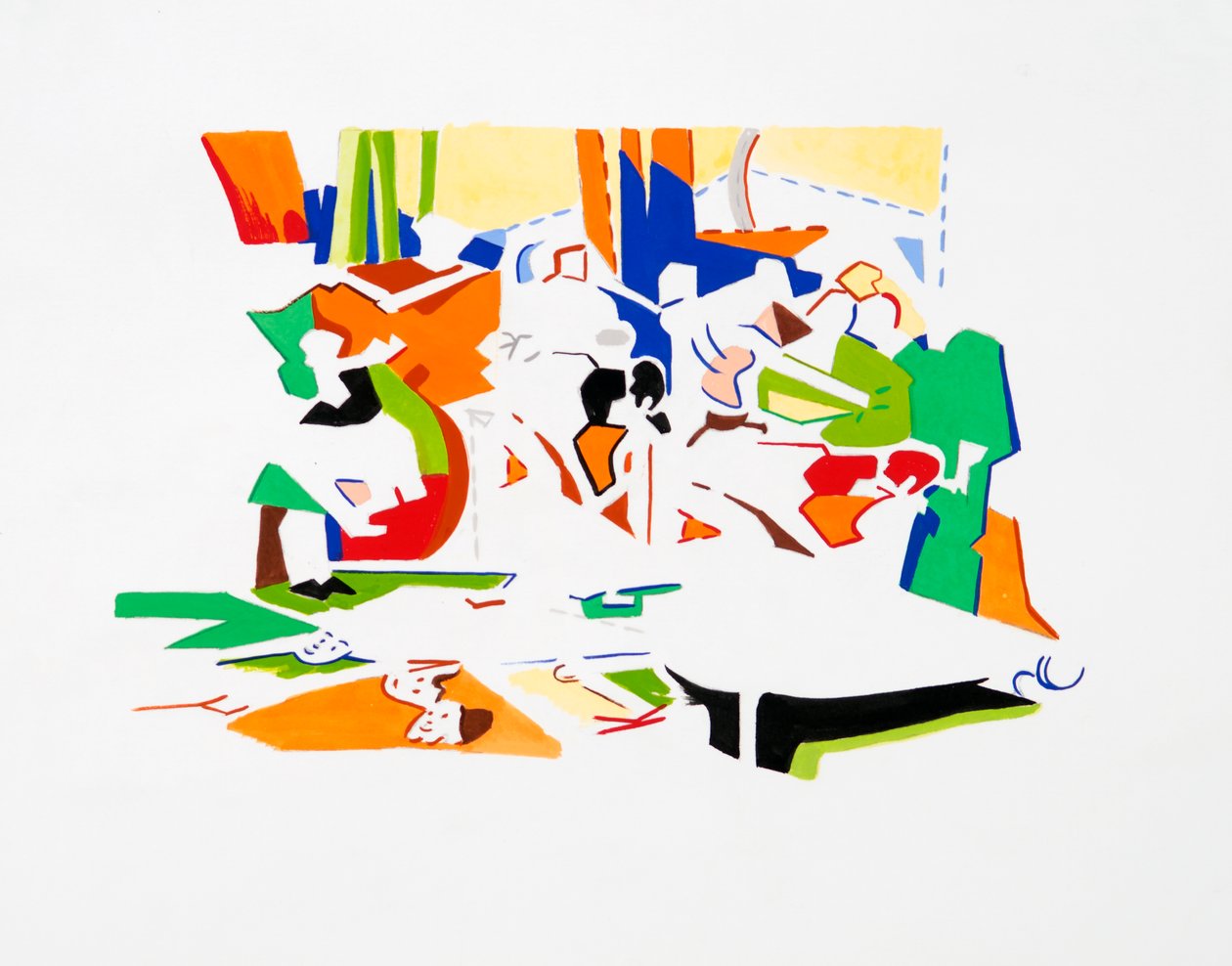 Fest des Pan (Landschaft) von Darren Coffield