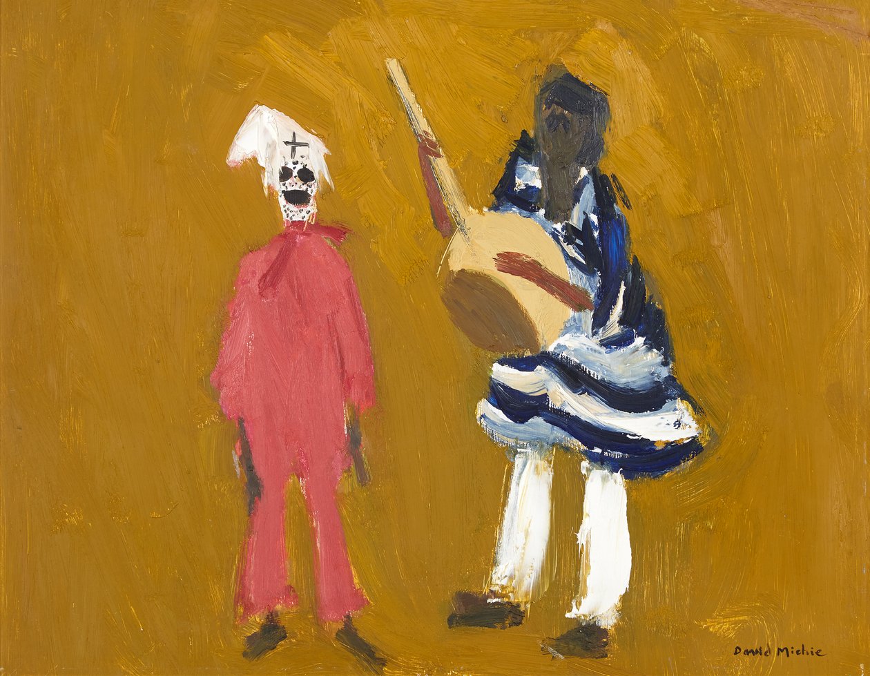 Musiker und Clown, Le Grand Ballet de Senegal von David Alan Redpath Michie