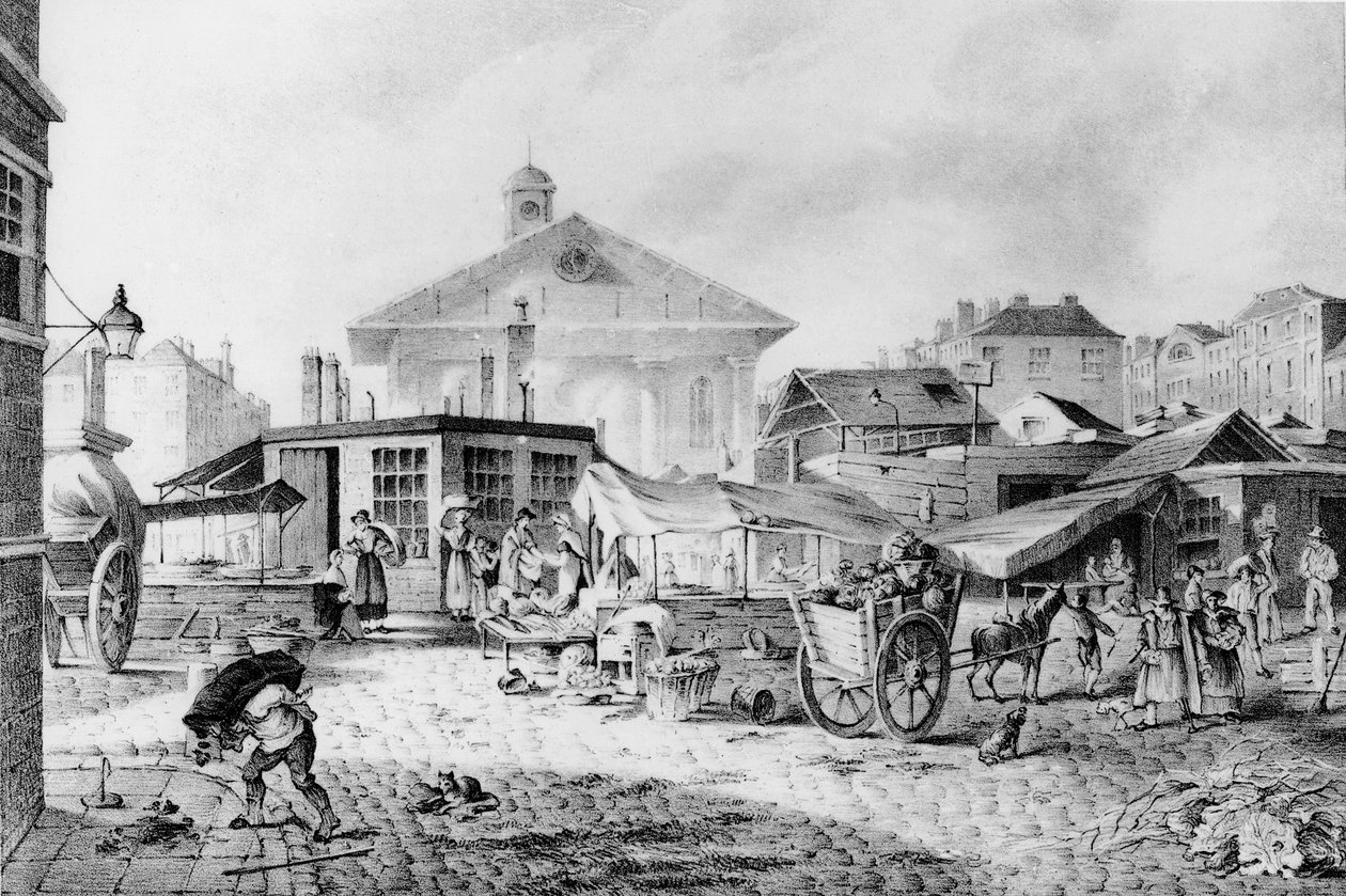 Covent Garden Markt, 1824 von David Barber