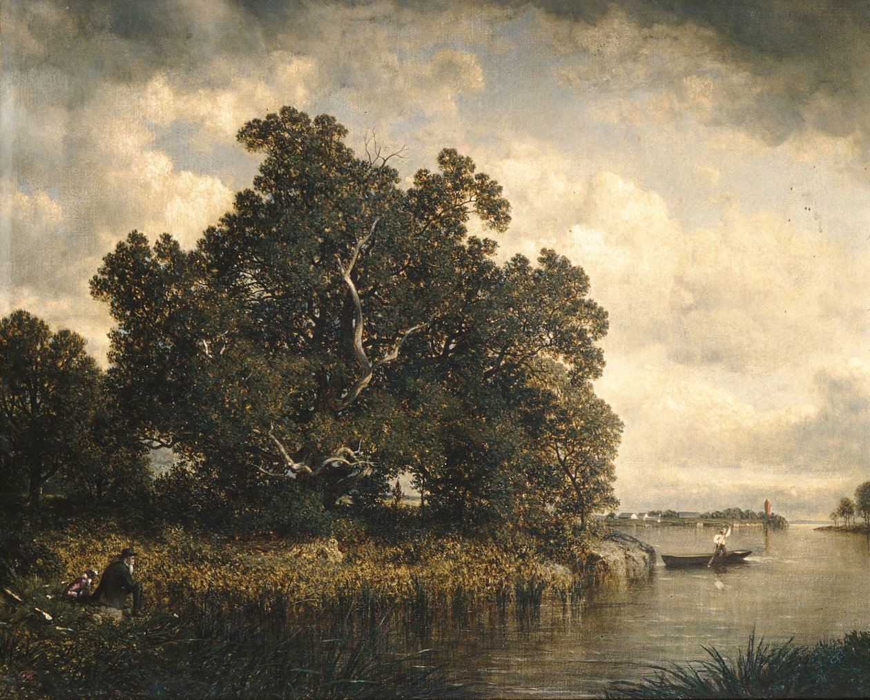 Bayside, New Rochelle, New York, 1886 von David Johnson
