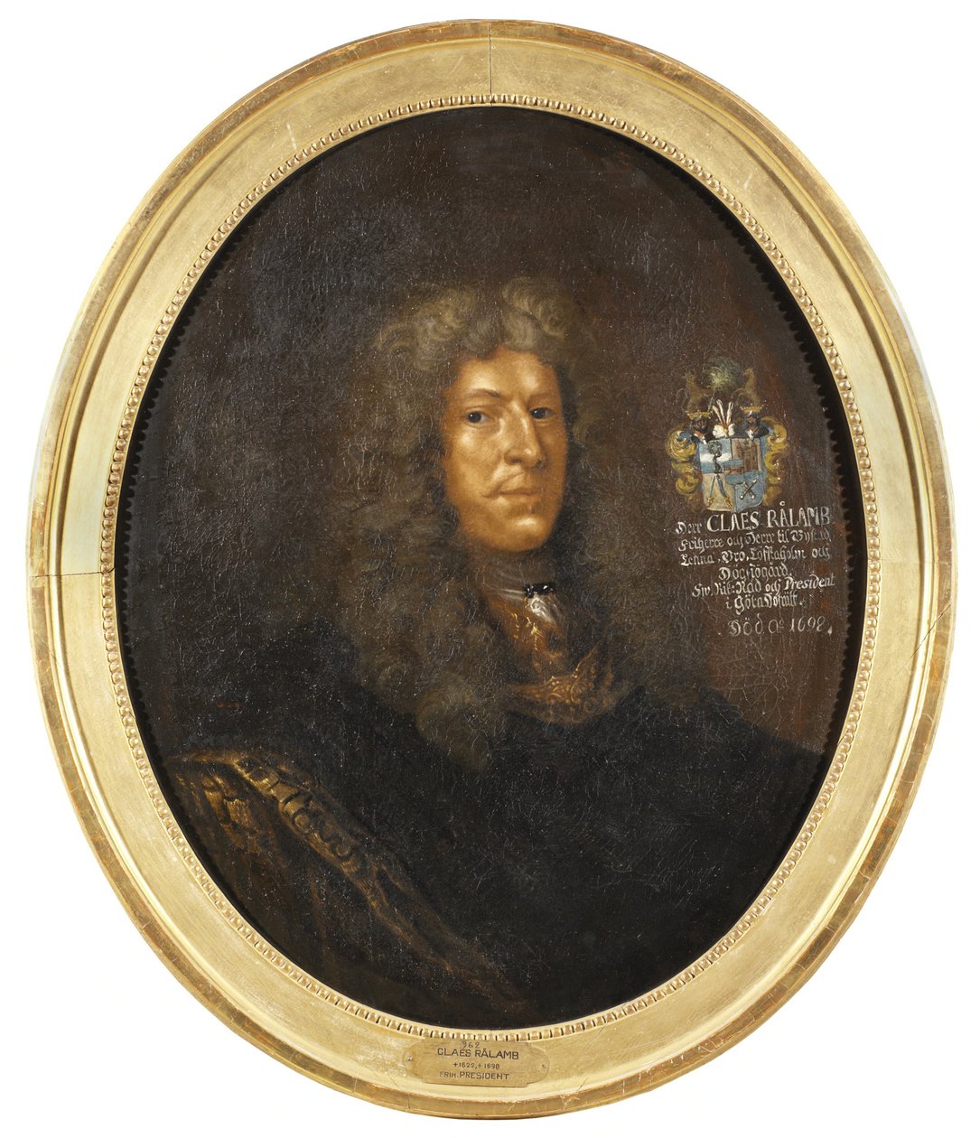 Claes Rålamb, 1622-1698 von David Klöcker Ehrenstrahl