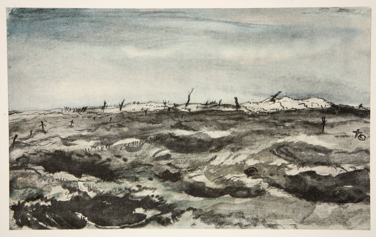 Ein Via Dolorosa: Mouquet Farm, Illustration aus 