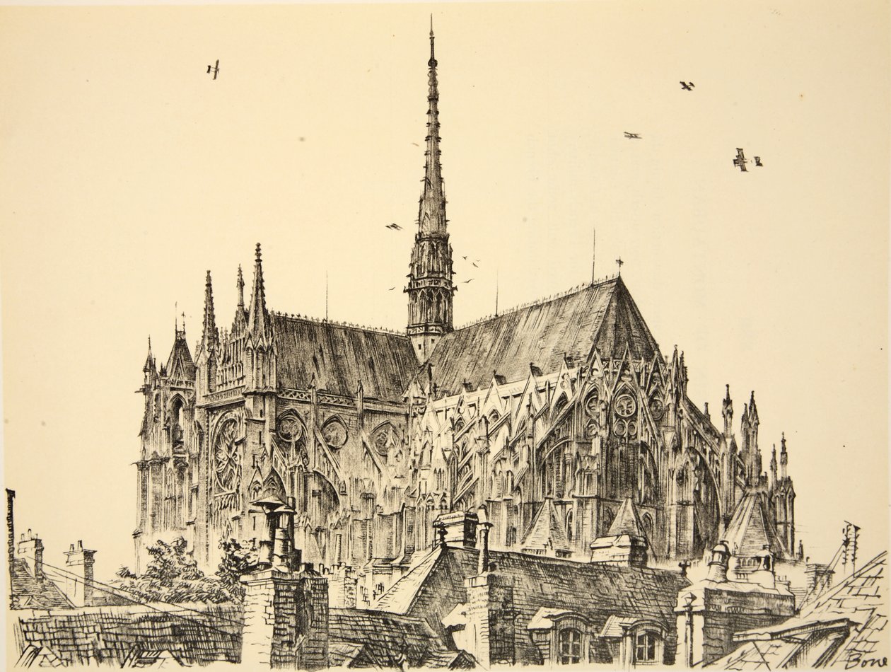 Kathedrale von Amiens, Illustration aus 