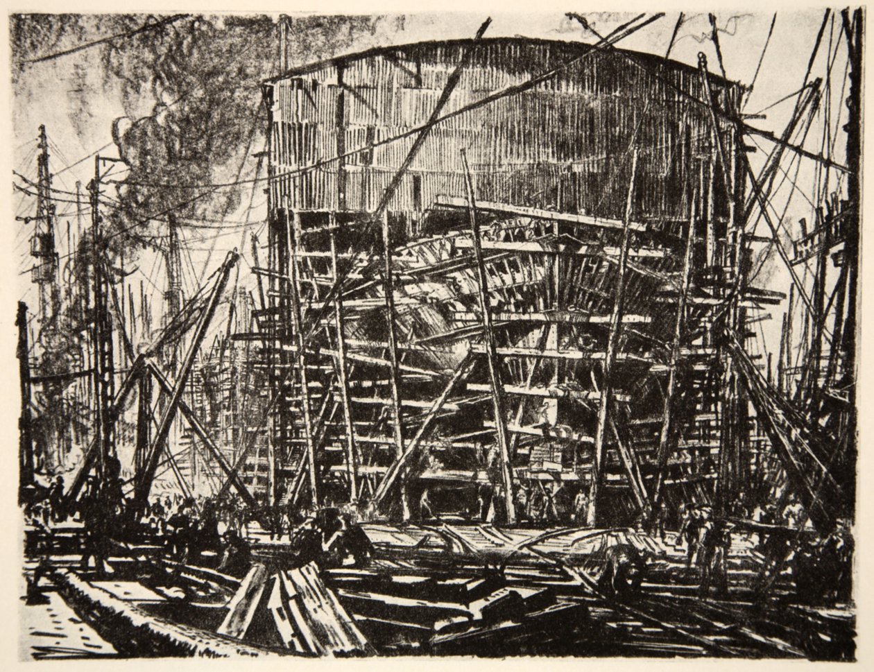 Auf den Stocks, Illustration aus 