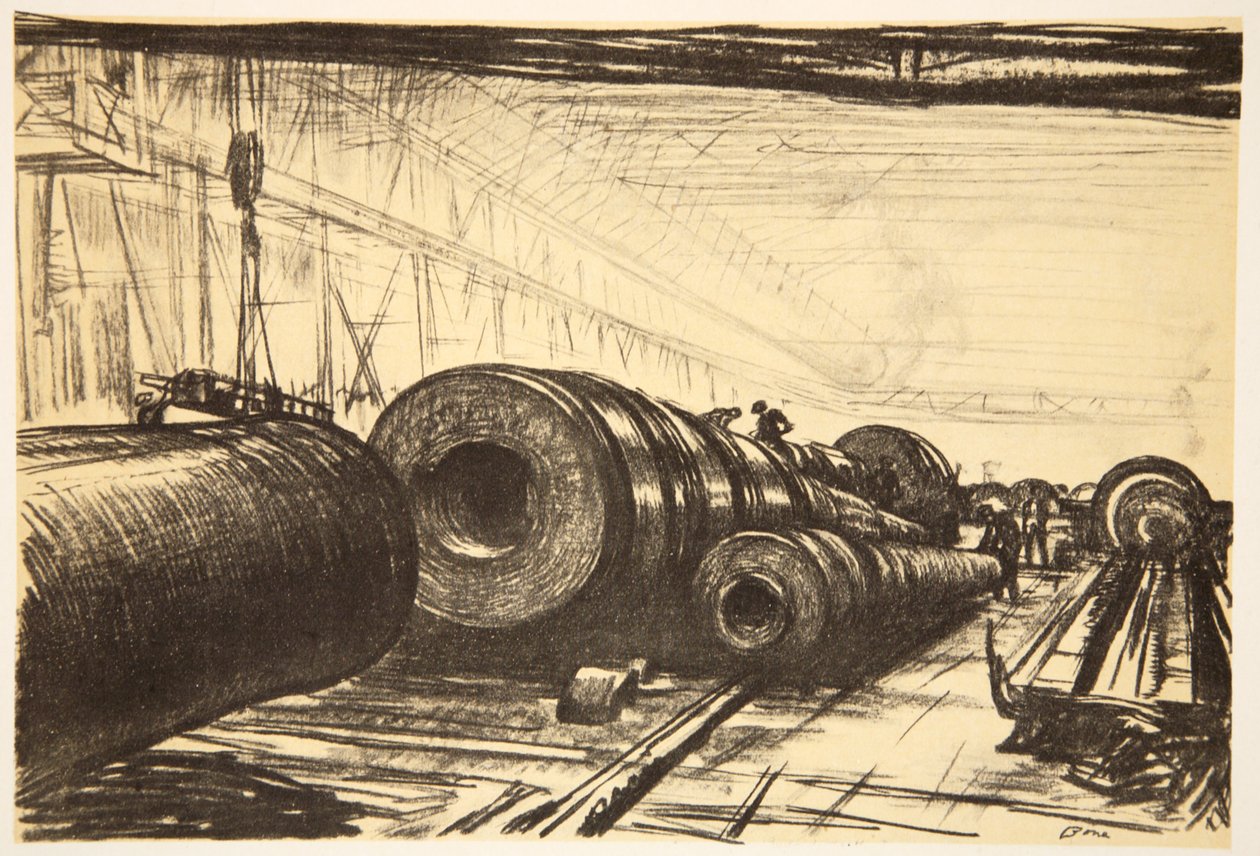 Einige große Kanonen, Illustration aus 