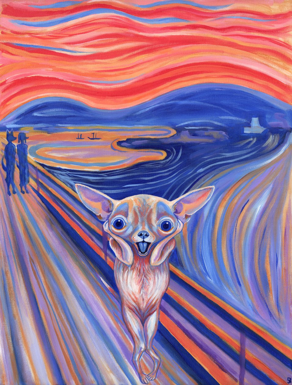 Der Schrei nach Munch, 2012 von David Newton