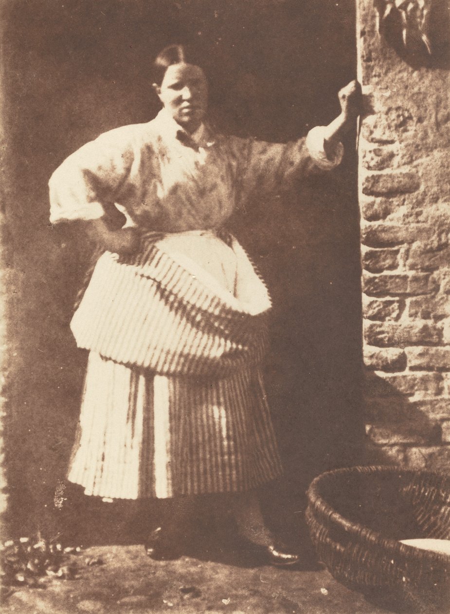 Eine Newhaven-Fischerin, 1844 von David Octavius Hill, Robert Adamson