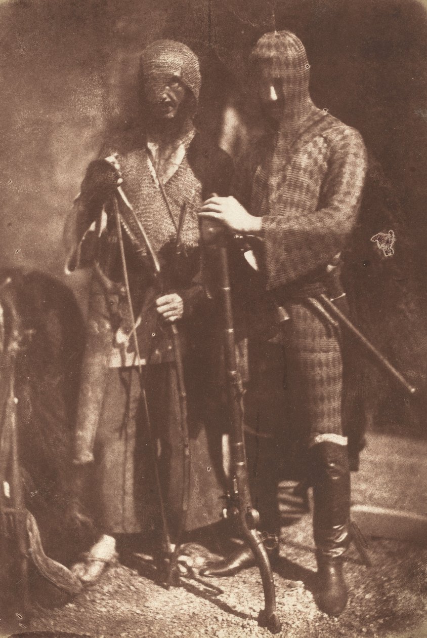 Afghanische oder Tscherkessische Rüstung von David Octavius Hill, Robert Adamson