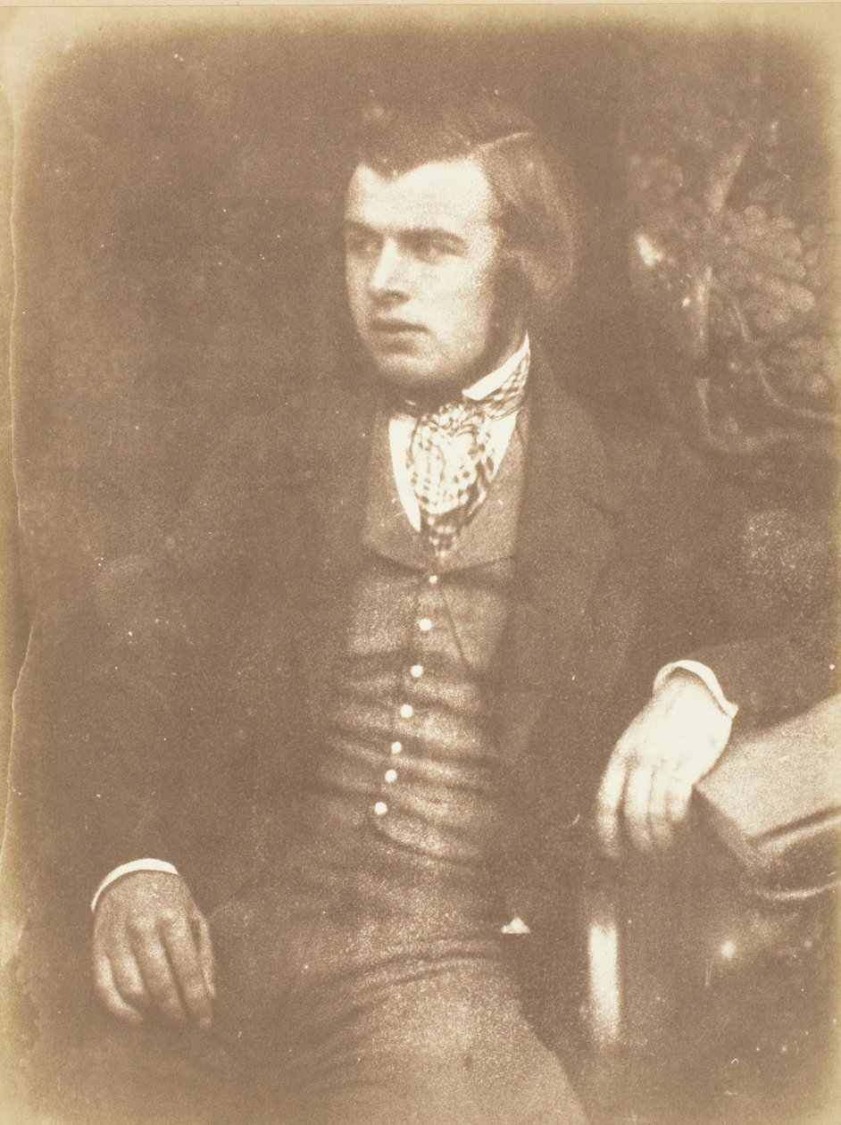 Mr. Brodie, RSA, 25. August 1845, Bildhauer, lebte in Cornwell St., 1845 von David Octavius Hill