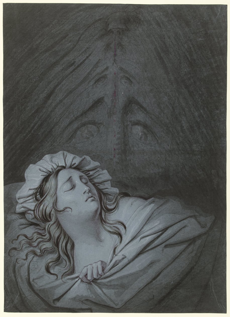 Die Vision von Beatrice Cenci von David Pièrre Giottino Humbert de Superville