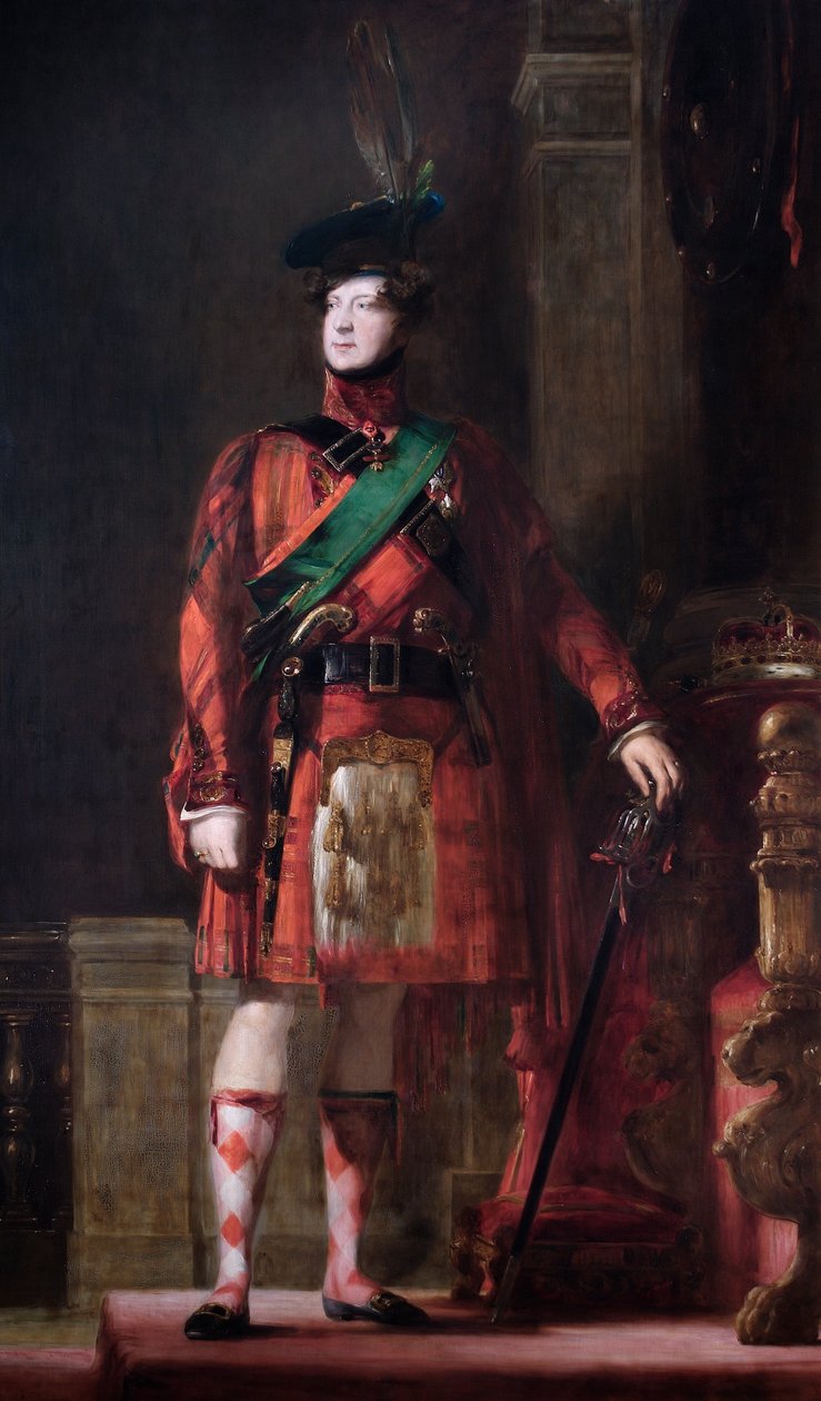 Porträt von König Georg IV., 1830 von David Wilkie