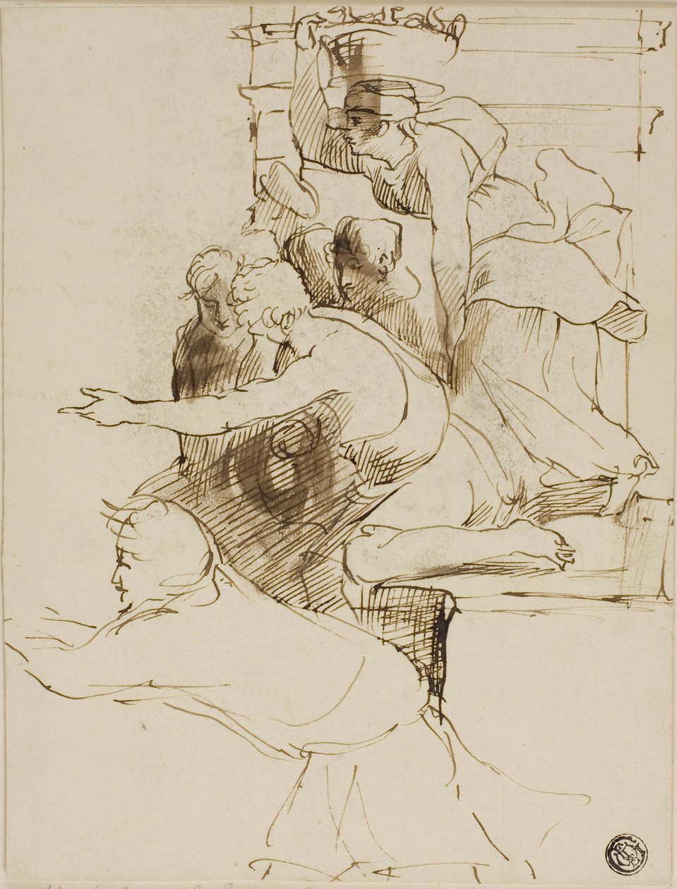 Skizze aus dem Escorial von David Wilkie