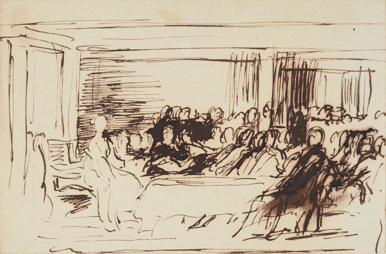 Der erste Rat von Königin Victoria von David Wilkie