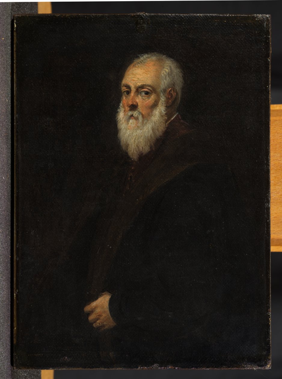 Porträt eines bärtigen Mannes, nach Jacopo Tintoretto von David Teniers the Younger