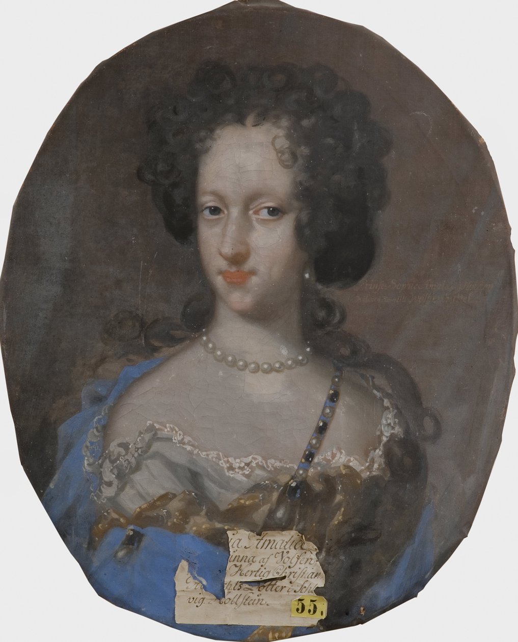 Prinzessin Sophie Amalie von Holstein-Gottorp (1670-1710) von David von Krafft