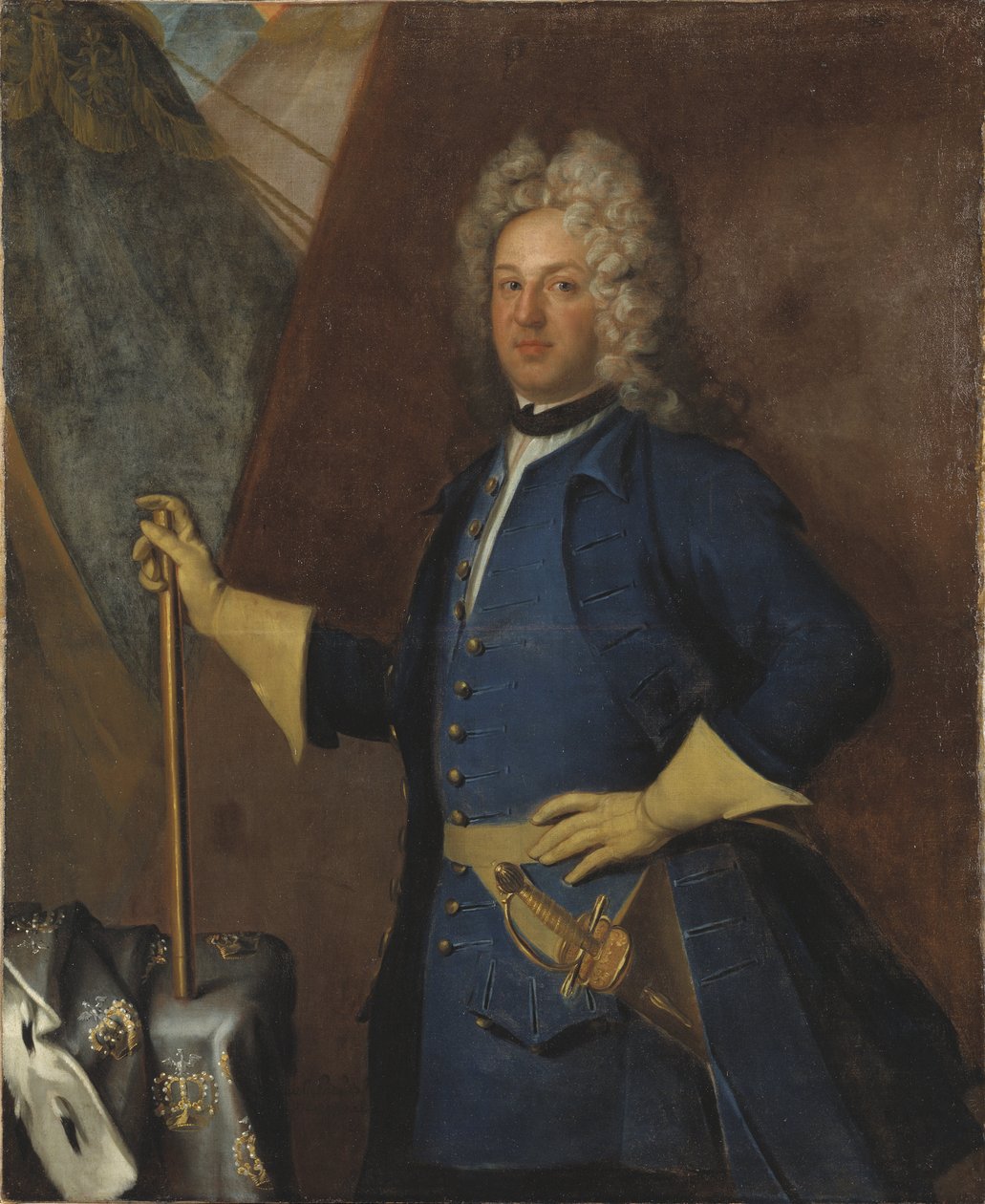 Stanislaw I Leszczynski (1677-1766), König von Polen von David von Krafft