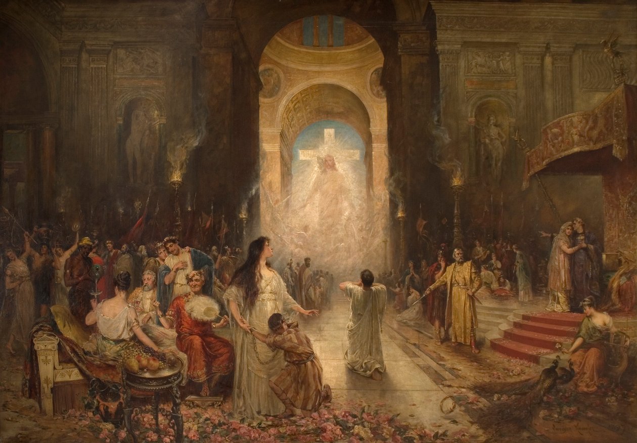 Das Zeichen des Kreuzes, 1897 von Davidson Knowles
