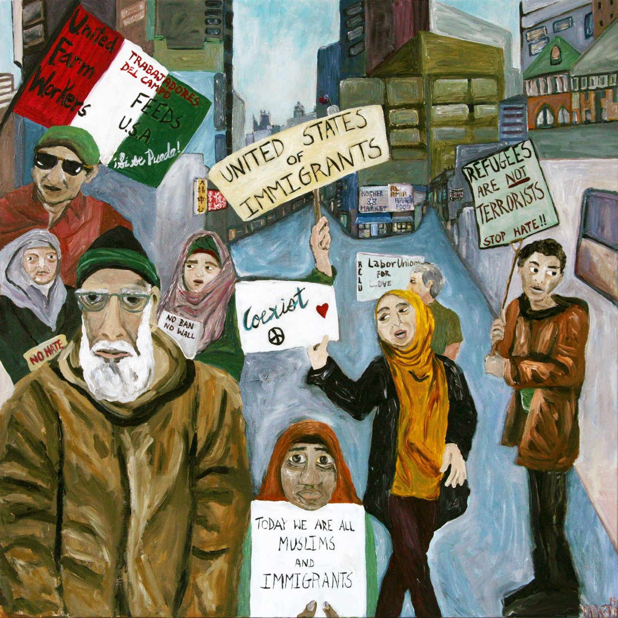 Widerstand 2, 2017 von Deborah Eve Alastra