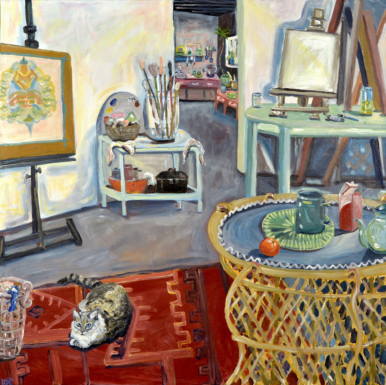 Studio de Sabou, 2023 von Deborah Eve Alastra