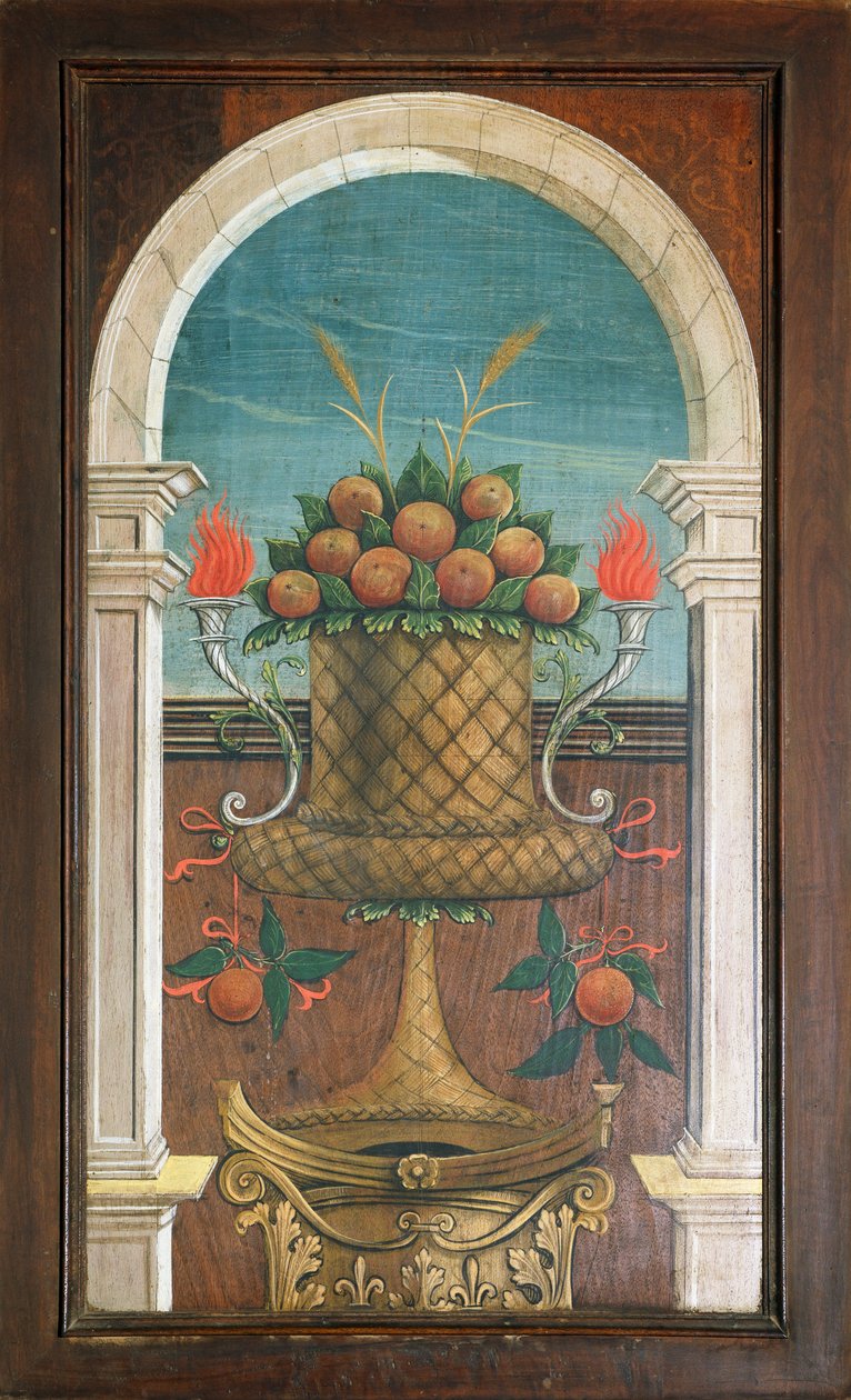 Korb mit Früchten von Defendente Ferrari