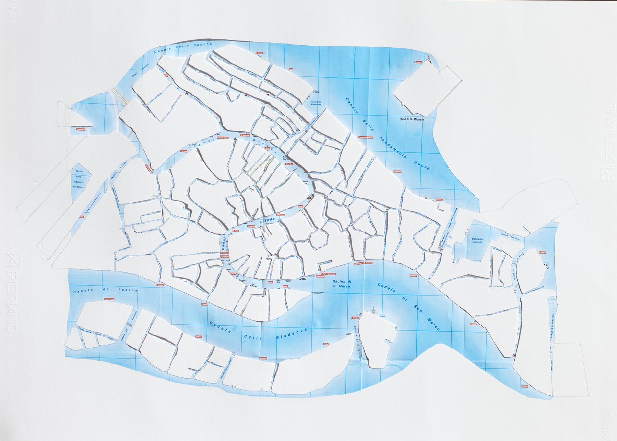 Venedig Flüssige Straßen, 2008 von Deirdre Kelly