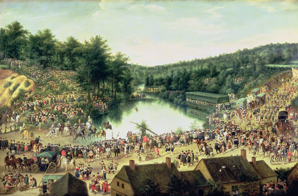 Fest Unserer Lieben Frau vom Wald von Denys van Alsloot