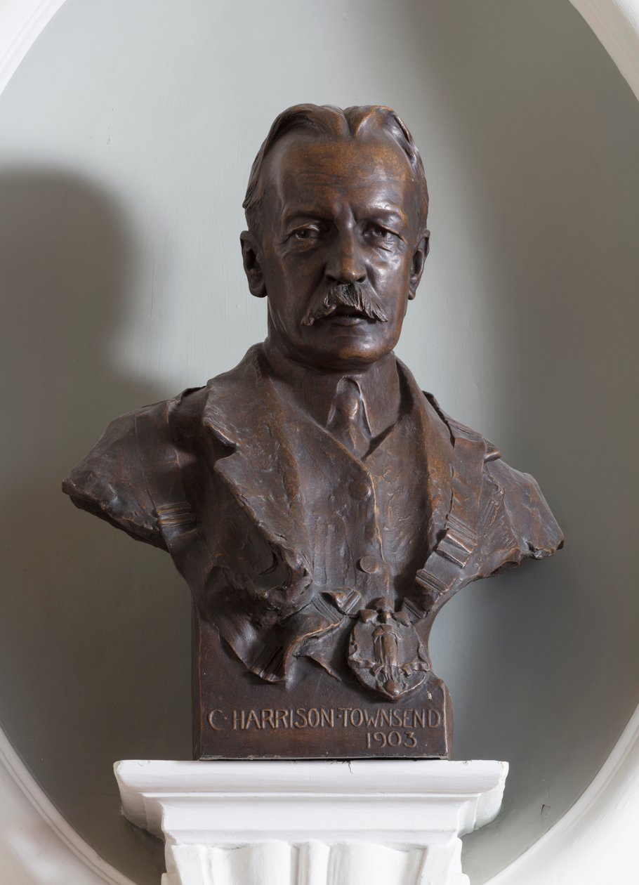 Skulptur von Charles Harrison Townsend von Derwent F. Wood