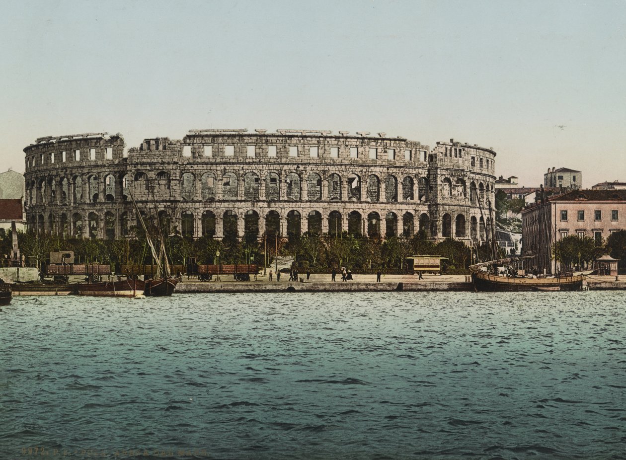 Arena del Mare, Pola, ca. 1900 von Detroit Publishing Co.