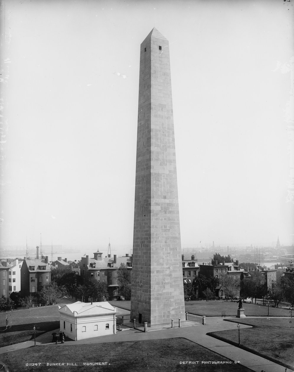 Bunker Hill Monument, Charlestown, Massachusetts, ca. 1890-99 von Detroit Publishing Co.