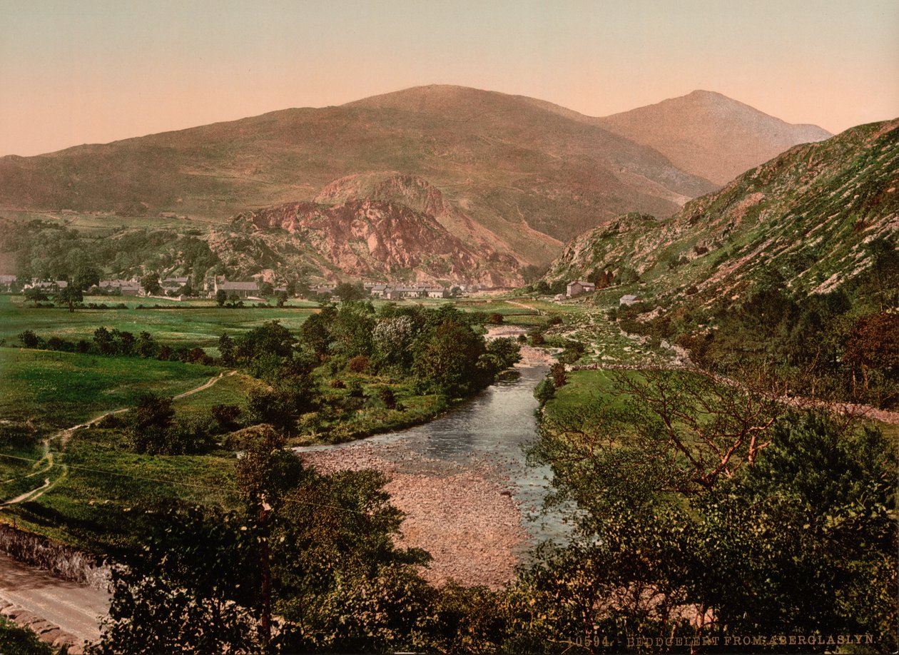 Von Aberglasyn, Beddgelert, Wales, ca. 1890-1900 von Detroit Publishing Co.