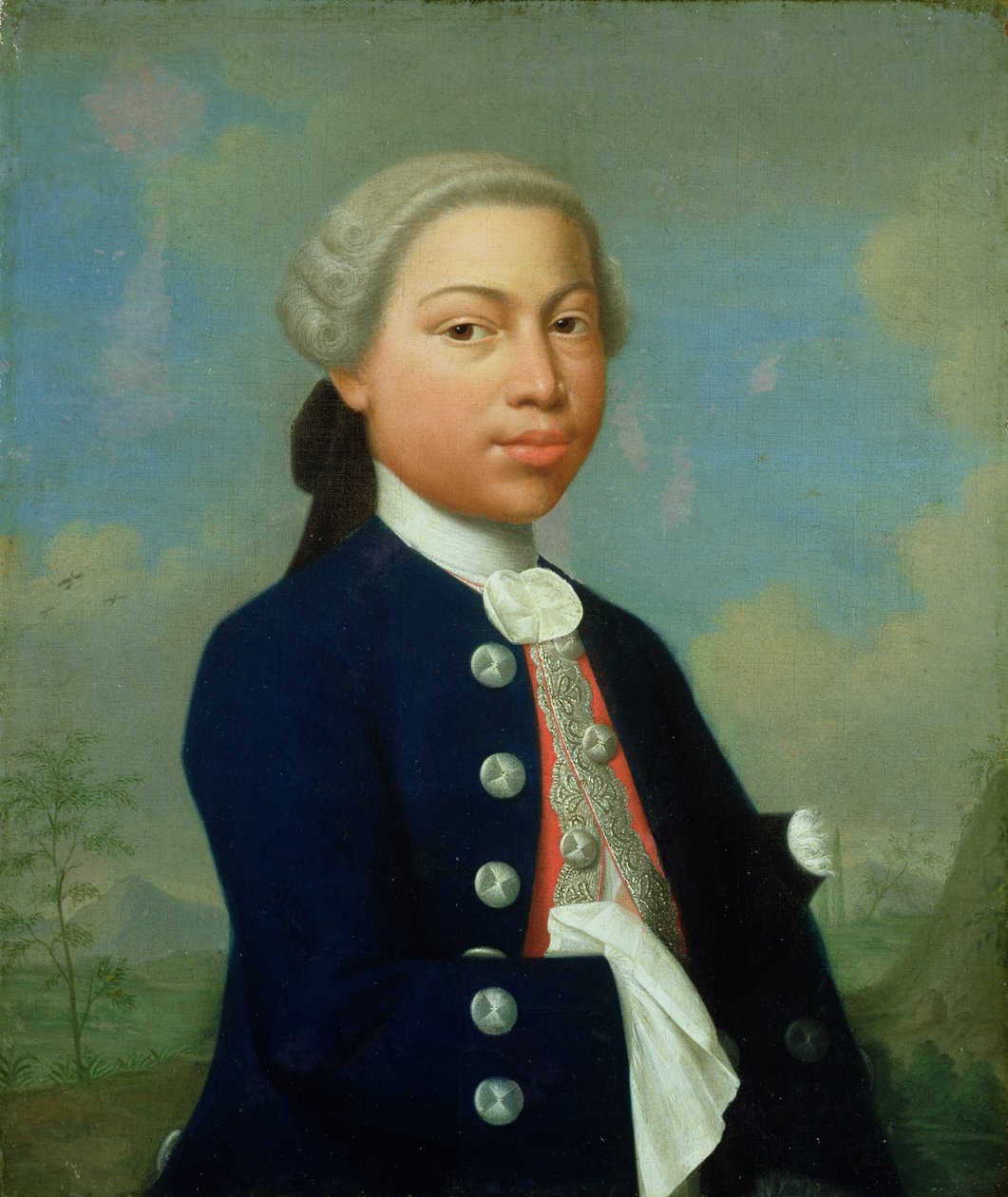 Porträt eines jungen nordafrikanischen Mohrs von Diderick Herman Cuypers