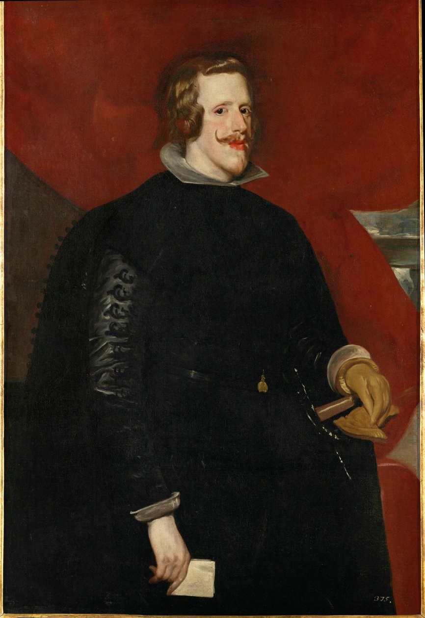 Philipp IV., König von Spanien, Sohn von König Philipp III. und Erzherzogin Maria Anna von Diego Rodriguez de Silva y Velazquez
