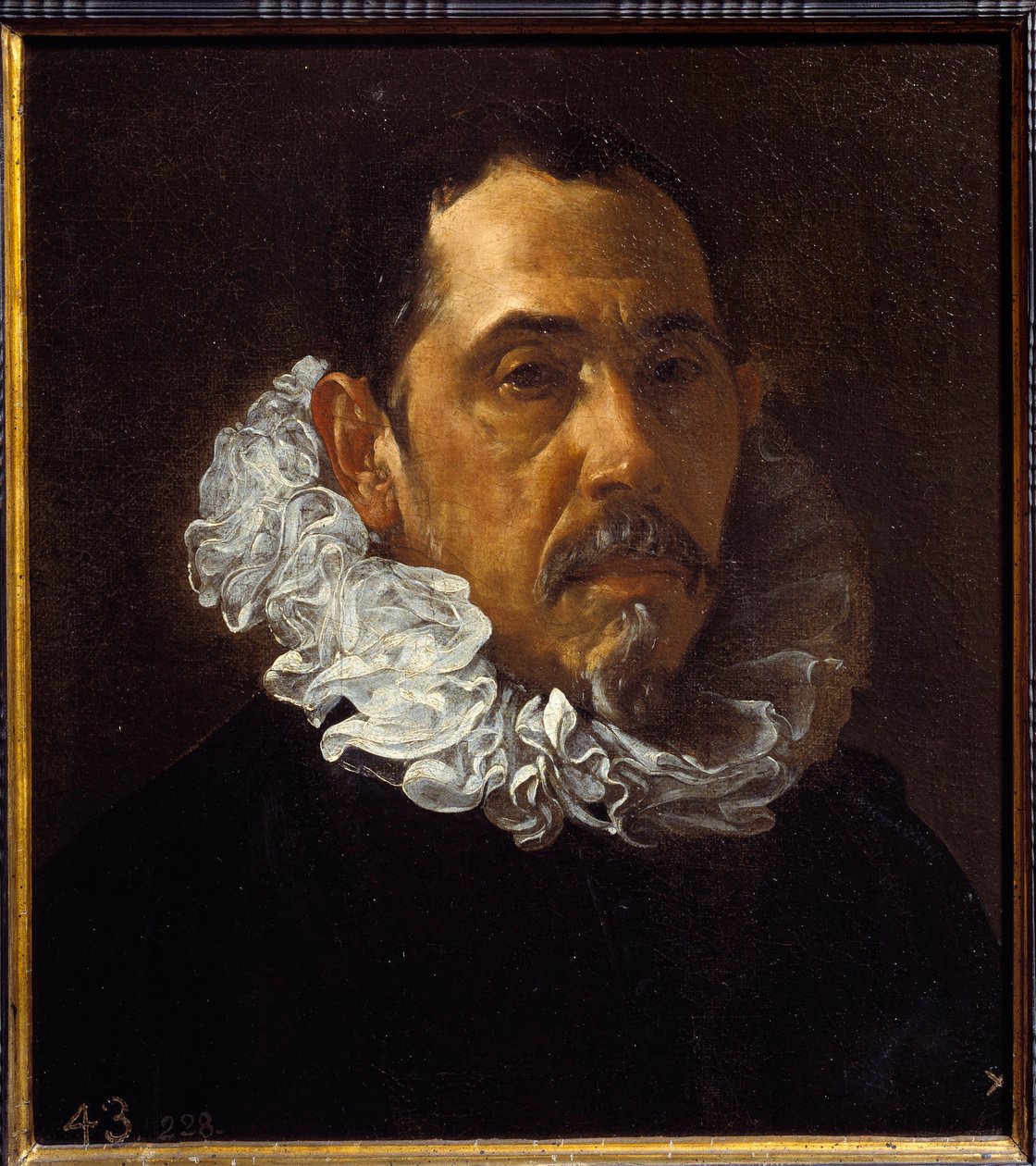 Porträt von Francisco Pacheco, spanischer Maler (1564-1654) von Diego Velázquez