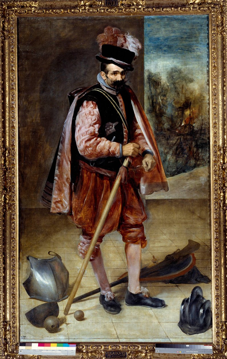 Porträt eines Narren namens Don Juan von Österreich von Diego Velázquez
