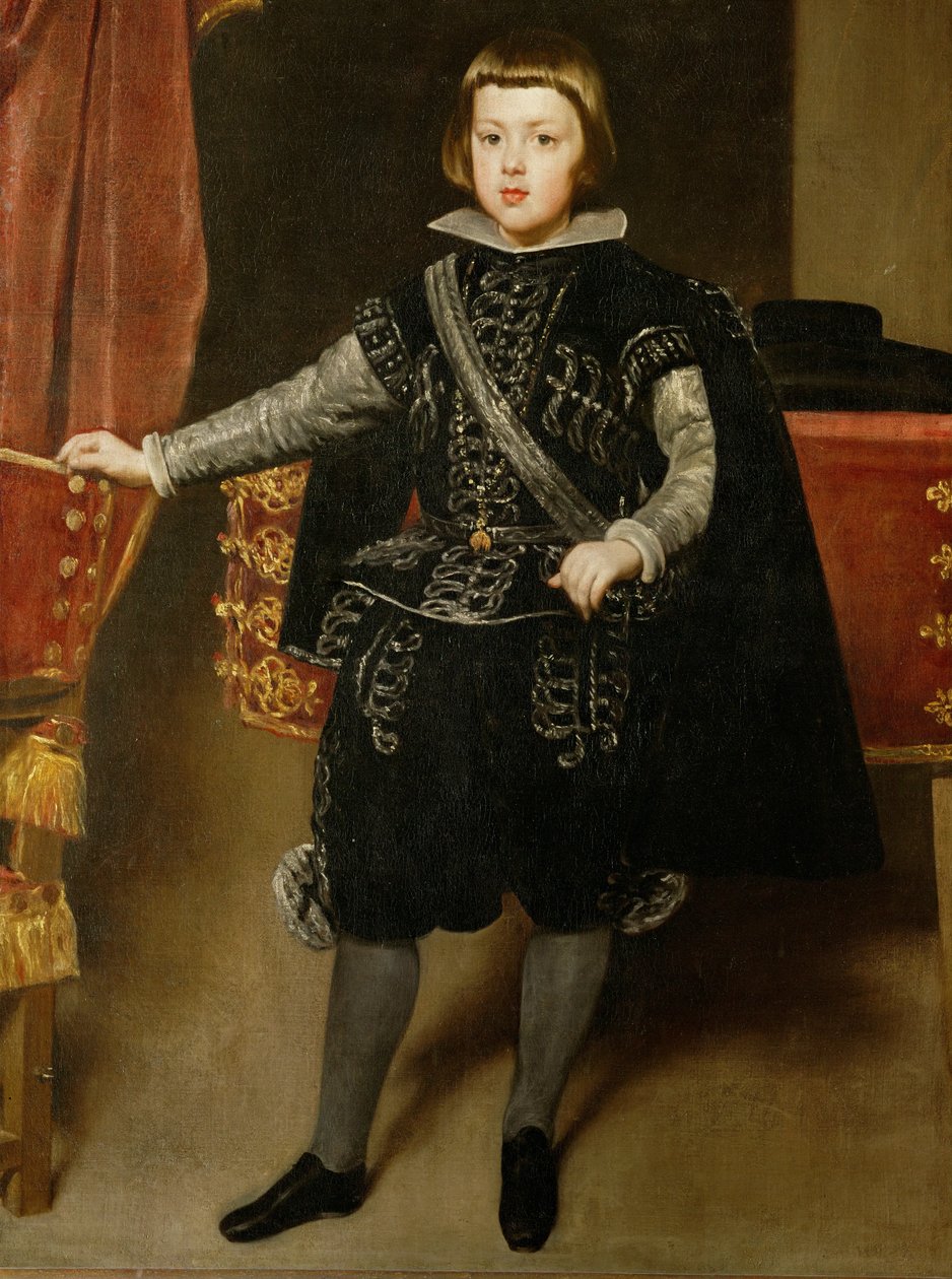Der Infante Baltasar Carlos, einziger Sohn von König Philipp IV. von Spanien und seiner Frau Isabella von Diego Rodriguez de Silva y Velazquez