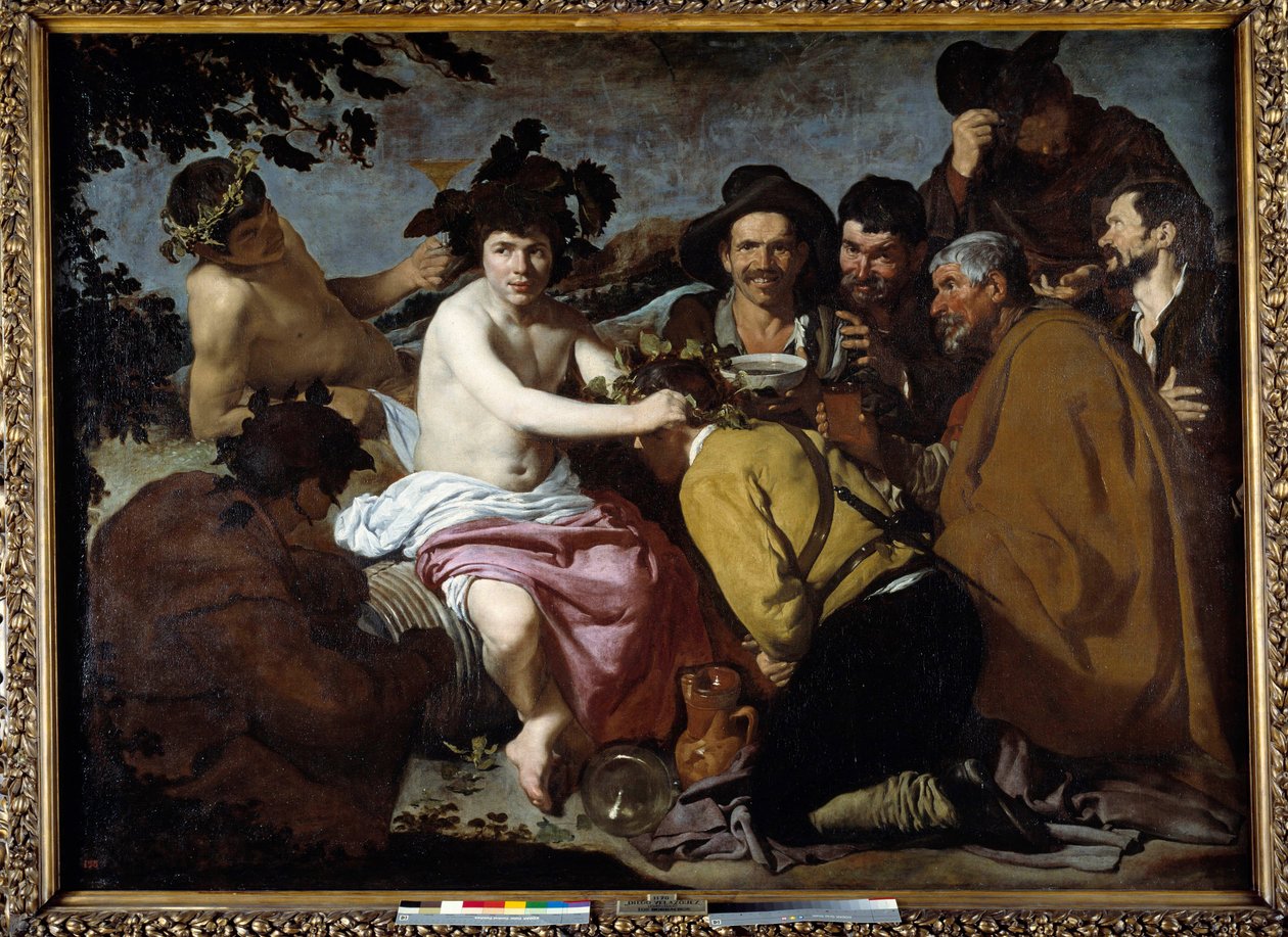 Der Triumph des Bacchus oder „Die Betrunkenen“ von Diego Velázquez