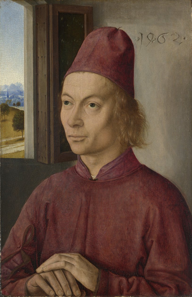 Porträt eines Mannes (Jan van Winckele?) von Dieric Bouts