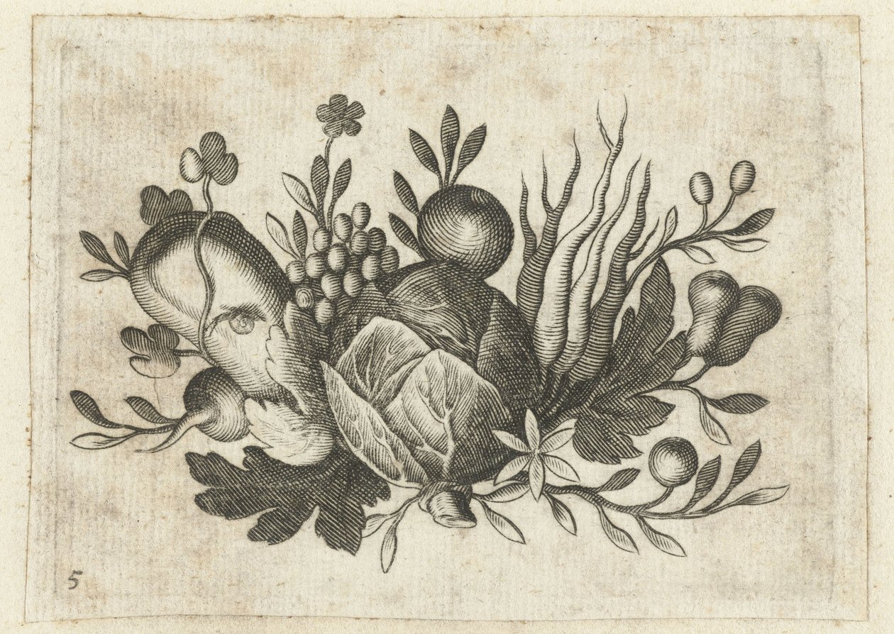 Feston von Früchten. Fruchtenbüchlein zum Reisen dienlich von Dietrich Krüger (attributed to)