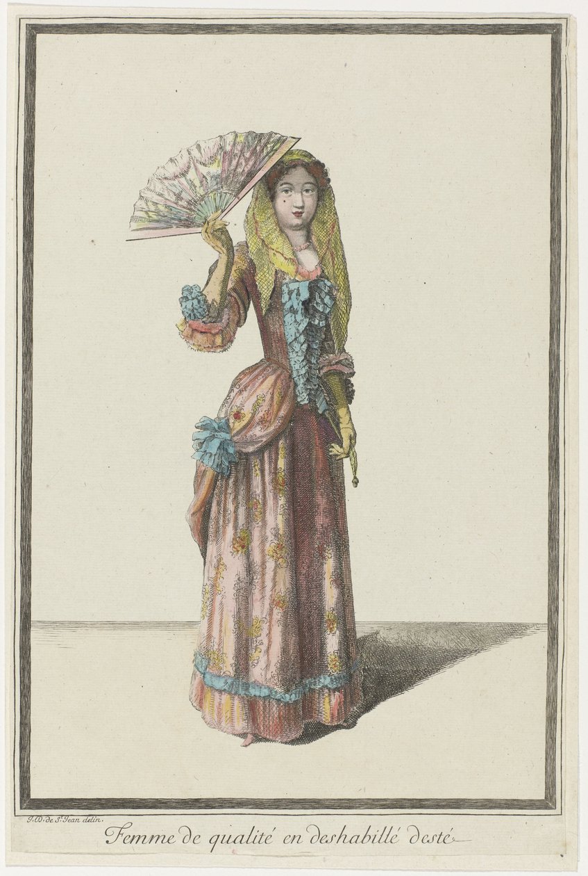 Frau von Qualität im Sommernachthemd von Dieu de Saint Jean