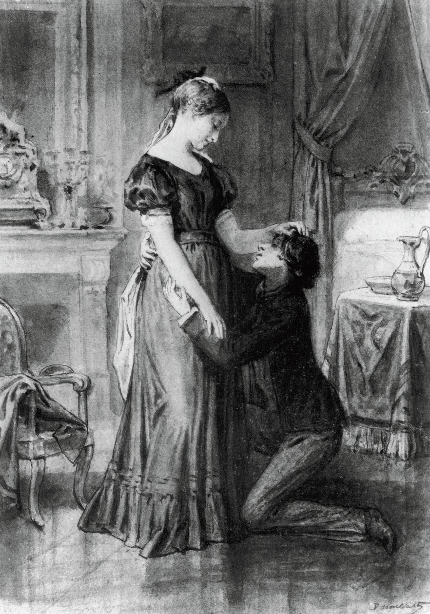 Illustration für Bekenntnisse eines jungen Mannes von Diogene Ulysse Napoleon Maillart