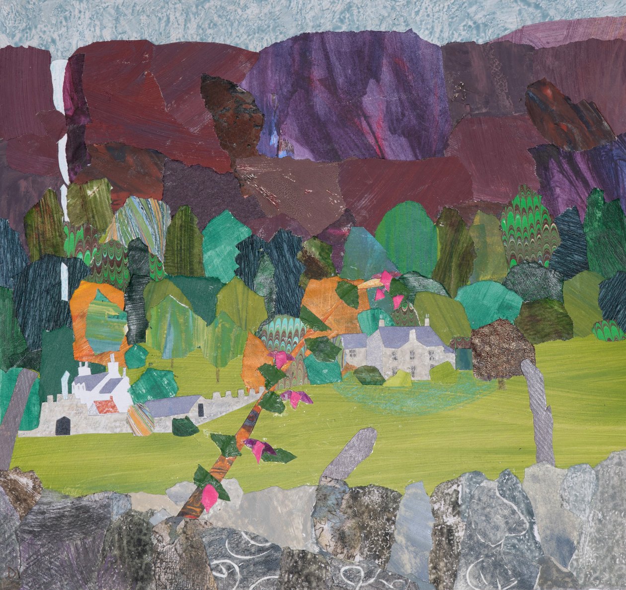 Fuchsie bei Carsaig von Dione Verulam