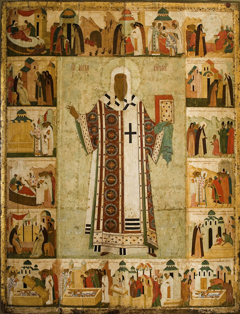 Heiliger Alexius von Dionysius: hochwertiger Kunstdruck