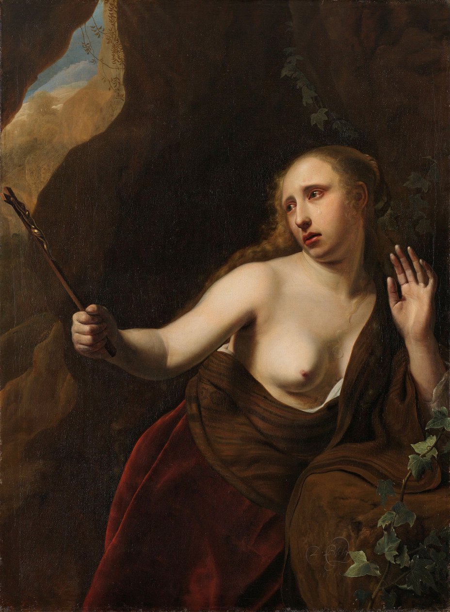 Die reuige Maria Magdalena von Dirck Bleker