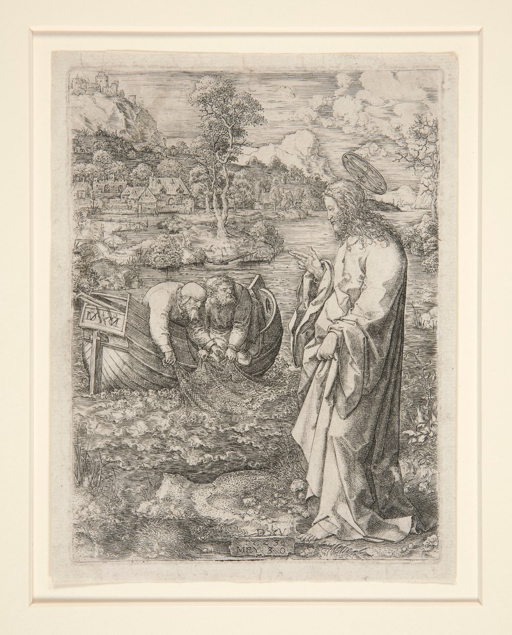 Die Berufung der Heiligen Petrus und Andreas von Dirk Jacobsz Vellert