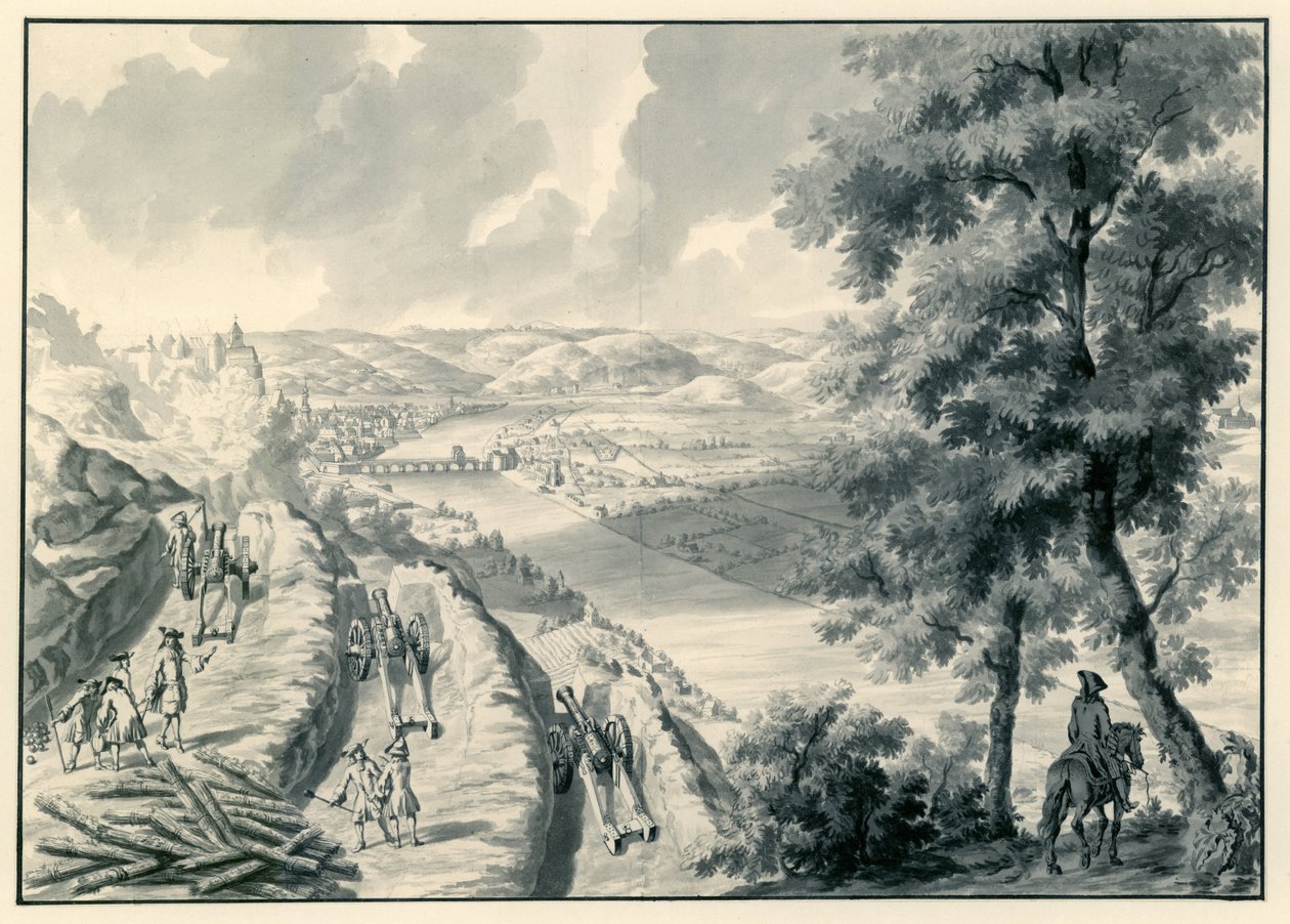 Blick auf Namur und den Fluss Maas, vom Südwesten gesehen von Dirk Maas (possibly)