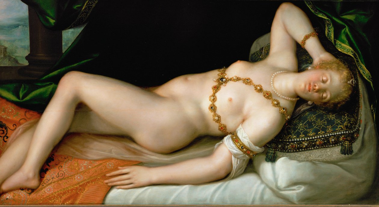 Schlafende Venus von Dirk de Quade van Ravesteyn