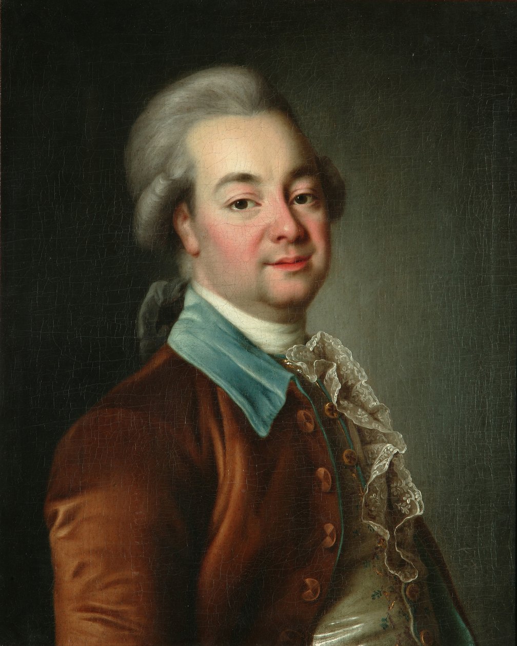 Porträt von Alexander Khrapovitsky 1749-1801, 1781 von Dmitri Grigorievich Levitsky