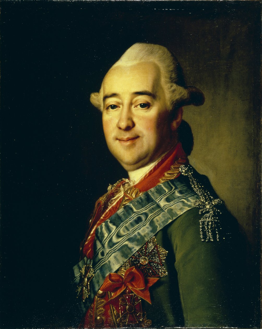 Porträt von General Michail Kretschetnikow, 1770er von Dmitri Grigorievich Levitsky