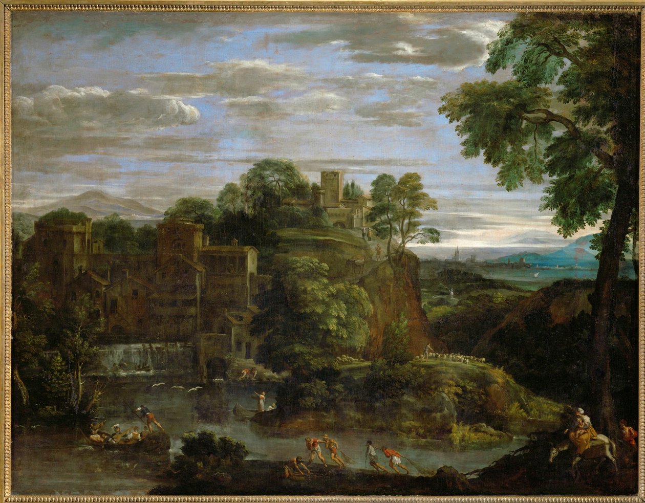 Flucht nach Ägypten von Domenichino (1581 1641)
