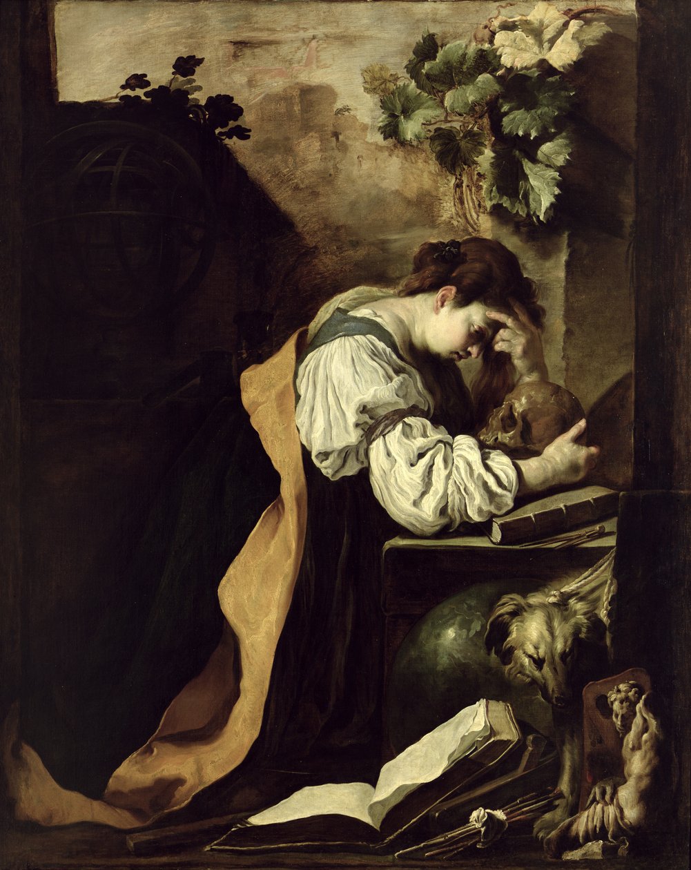 Meditation von Domenico Fetti or Feti: Kunstdruck kaufen
